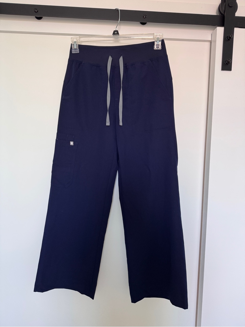 Navy Blue Figs bottoms pants wide leg